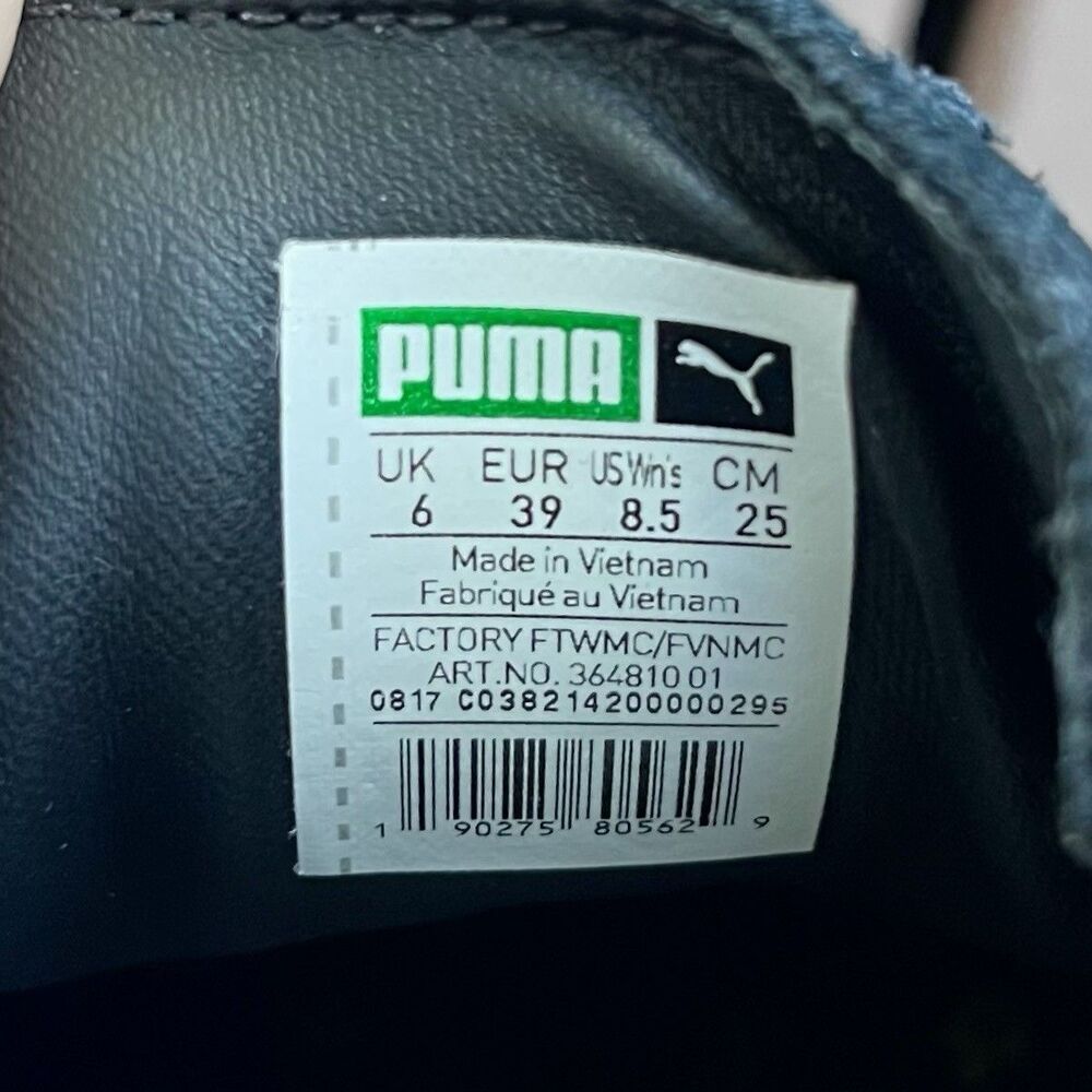 Puma Womens Basket Classic Day Of The Dead Multicolor Casual Sneakers Size 8.5 - Picture 9 of 13